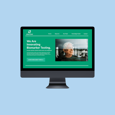 Jana Care 1 Website Mockup 1x1 Jana Care 1 Website Mockup 1x1