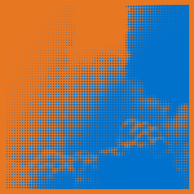 Content Card - Dots - Launch - Two Color - Bordered Frame (800 x 800)